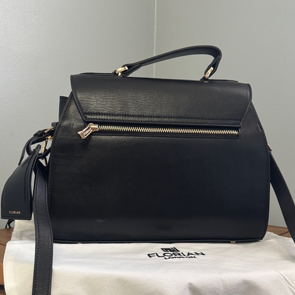 Black Satchel Bag - Picture 2 of 7